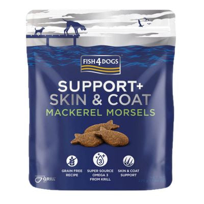 Fish4dogs skin/coat mackerel morsels 225g