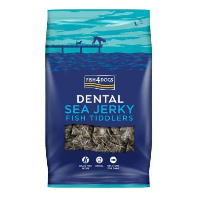 Fish4Dogs Dental jerky fish tiddlers 115g