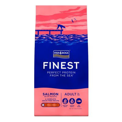 Fish4dogs Salmon/pot 1.5kg small kibble