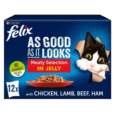 Felix AGAIL meaty selection in jelly 12x85g