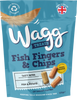 Wagg fish finger treats 125g