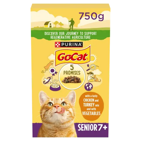 Gocat senior chicken & turkey 2kg