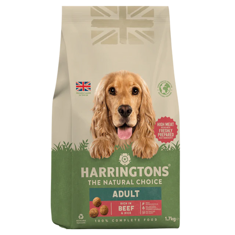 Harringtons Adult Beef & Rice 1.7kg