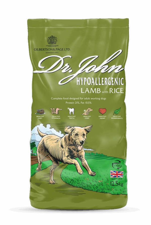 G&P Dr John hypoallergenic lamb & rice 12.5kg