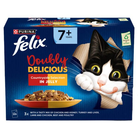 Felix Dbly Del C.Side 7+ Sel 12 pck 1.2kg