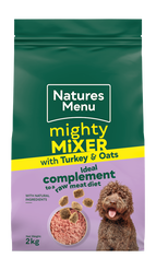 Natures Menu mighty mixer turkey/oats 2kg
