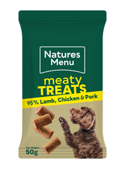 Natures menu lamb/chicken treats 50g