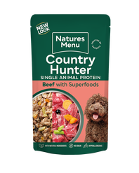 Natures menu Country hunter beef pouch