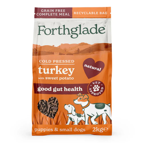 Forthglade cold pressed turkey 2 months + 2kg