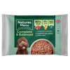 Natures menu complete & balanced 80% duck frozen block 500g