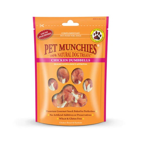 Pet Munchies chicken dumbbells  80g