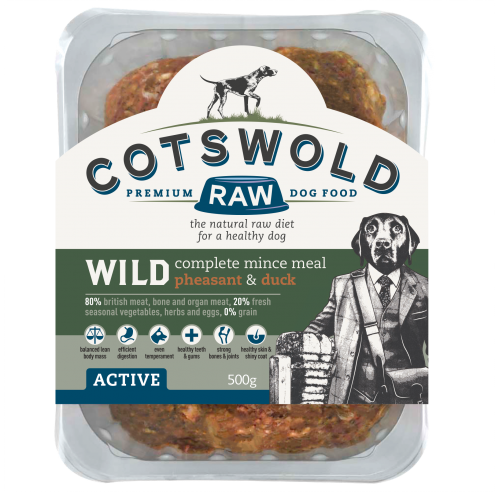 Cotswold Wild Pheasant and Duck 1kg