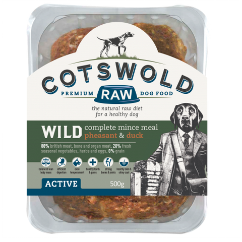 Cotswold Wild Pheasant and Duck 1kg