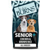 Burns senior + chicken & brown rice