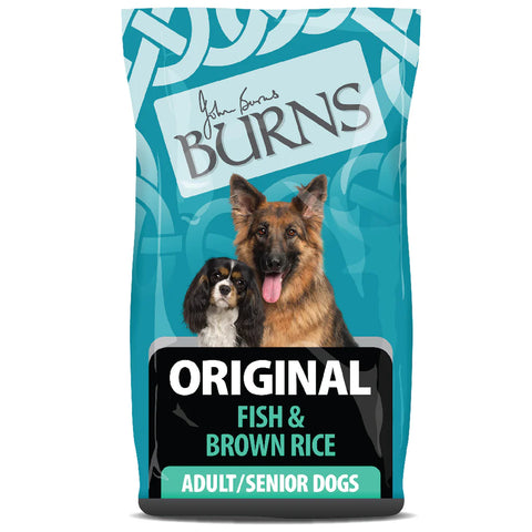 Burns Original fish & brown rice