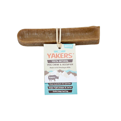 Yakers dog chew XL mint