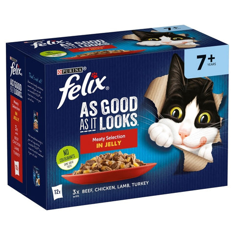 Felix AGAIL 7+ Meaty Sel 12 pck 1.2kg