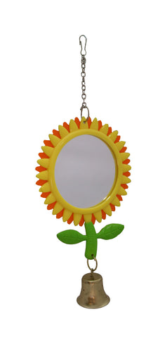 Beaks sunflower mirror