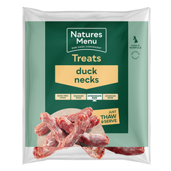 Natures menu duck necks 750g