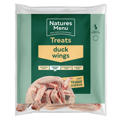 Natures Menu raw duck wings 400g