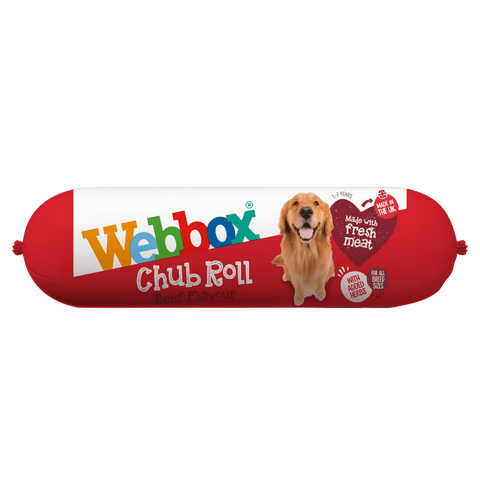 Webbox chub roll beef 720g