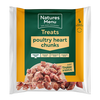 Natures menu frozen treats heart chunks 1kg