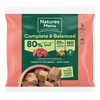 Natures menu complete & balanced 80% beef frozen nuggets