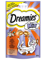 Dreamies mix chicken and duck 60g