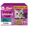 Whiskas duo surf & turf 40x85g