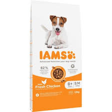 Iams senior fresh chicken 12kg