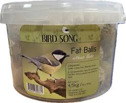 Bird song fat balls box of 50 4.5kg