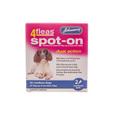 Johnsons 4fleas Spot On M Dog