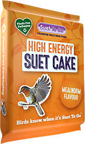 Suet to go suet cake mealworm 280g