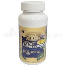 Cosmic gold catnip bubbles