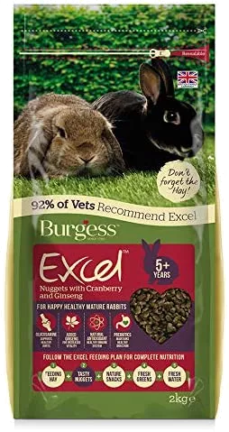 Burgess Excel rabbit nuggets adult cranberry 1.5kg