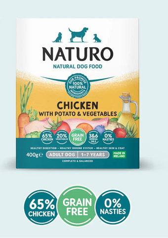 Naturo chicken tray 400g