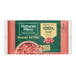 Natures menu ready to mix mince beef 2kg