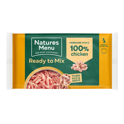 Natures menu ready to mix freeflow mince chicken 2kg