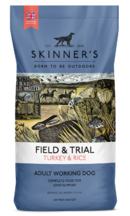Skinners F&T turkey & rice 2.5kg