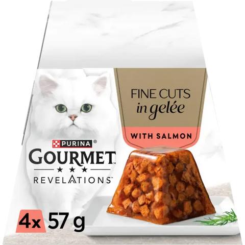 Purina gourmet revelations salmon 4 x 57g