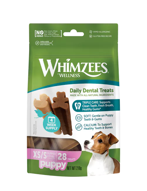 Whimzees puppy value bag XS x28 210g