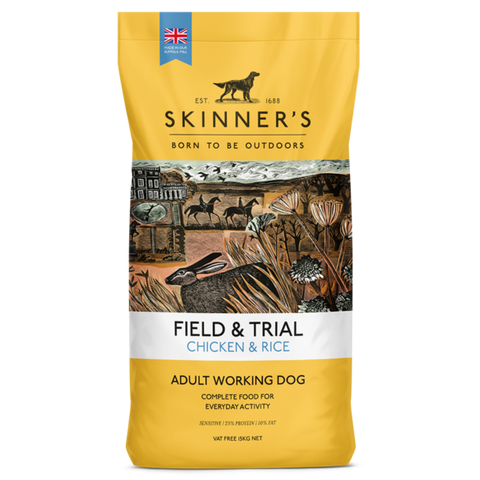 Skinners F&T Chicken/Rice 15kg