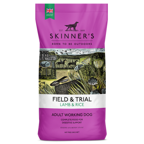 Skinners F&T Lamb/Rice 15kg