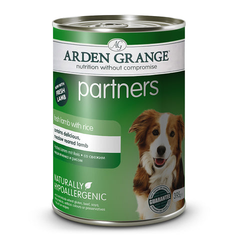 Arden Grange Partners Can Lamb/Rice 395g