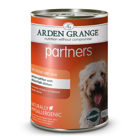Arden Grange can x6 Chick/Rice 395g