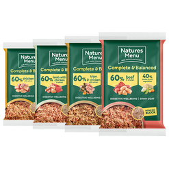 Natures menu mixed box frozen block 12x300g