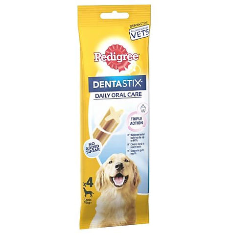 Pedigree dentastix large x 4 154g
