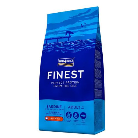 Fish4dogs Sardine/pot 1.5kg small kibble