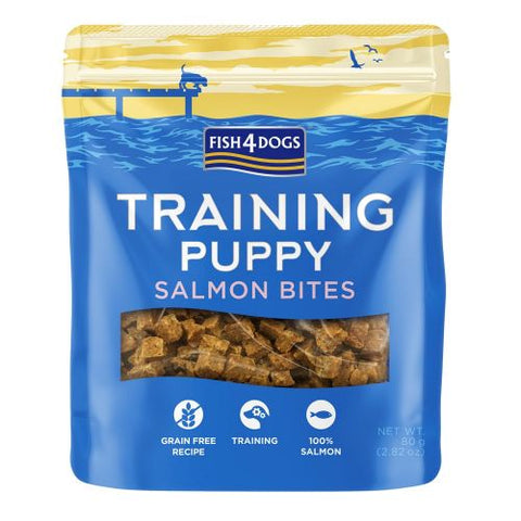 Fish4Dogs Training pup salmon bites 80g