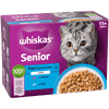 Whiskas 11+ Fish Favs in Jly 12 x pouch 12x85g